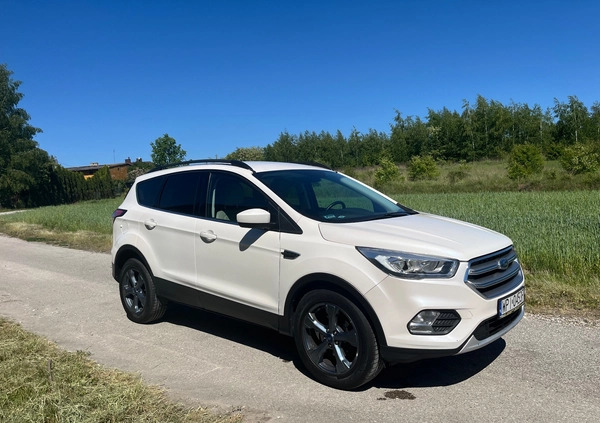 Ford Escape cena 52800 przebieg: 126000, rok produkcji 2017 z Knurów małe 781